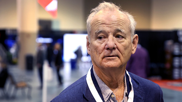 Bill Murray at the Berkshire Hathaway annual shareholder's meeting.