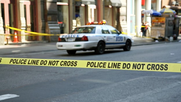 cops gunpoint attention speeding