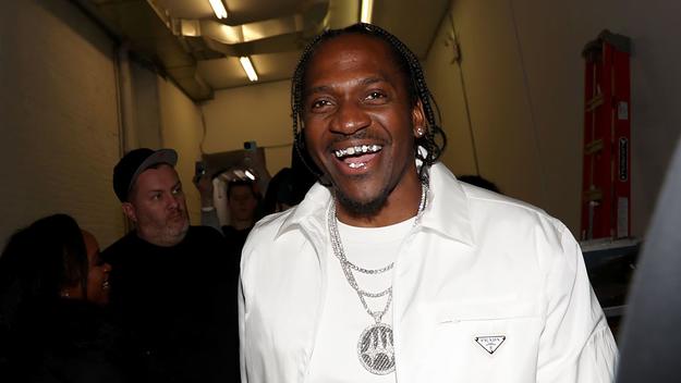 Pusha T Wearing Grills, Prada, and a Chain and his listening party.