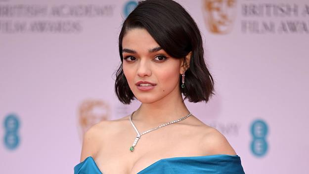 Rachel Zegler attends the EE British Academy Film Awards 2022