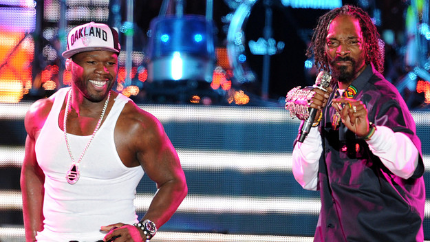 50 Cent and Snoop Dogg perform at Coachella in 2012