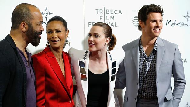 Westworld cast pictured together in 2018