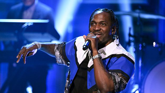 Pusha-T performs on Jimmy Fallon's 'Tonight Show'