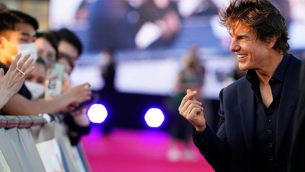 Tom Cruise at Japan 'Top Gun' premiere