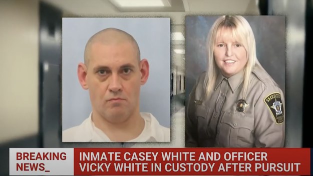 Inmate Casey White, Officer Vicky White In Custody After Pursuit In Indiana
