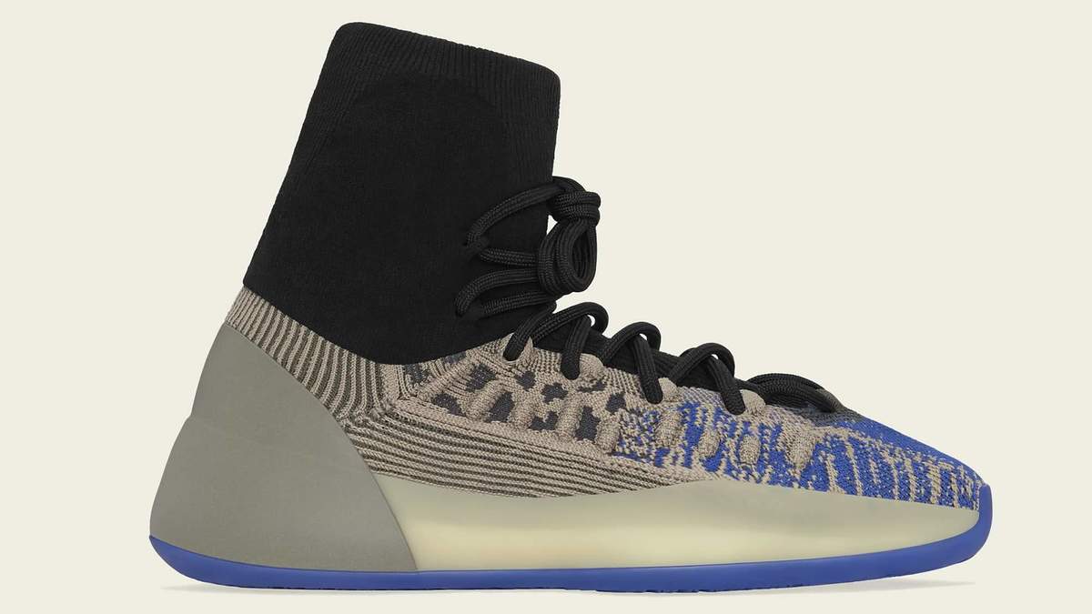 Adidas Yeezy BSKTBL Knit 'Slate Azure' HP5613 Lateral