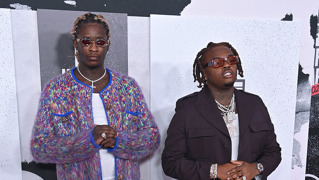 Young Thug and Gunna at the 2021 BET Hip Hop AWards