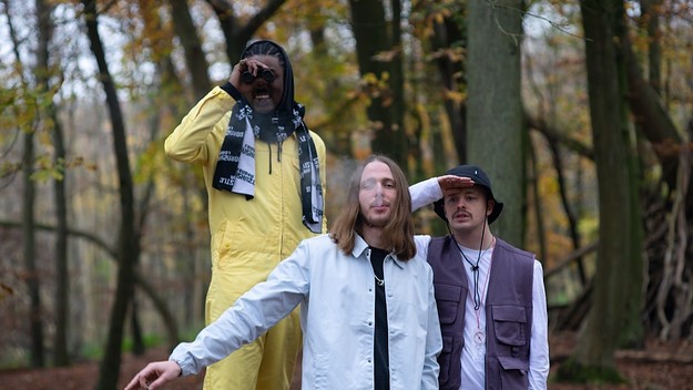 KeepVibesNear, Harvey Whyte, Luke RV (credit: Sebastian Luke-Virgo)