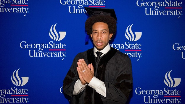 Chris "Ludacris" Bridges attends the 2022 Georgia State University Commencement Ceremony