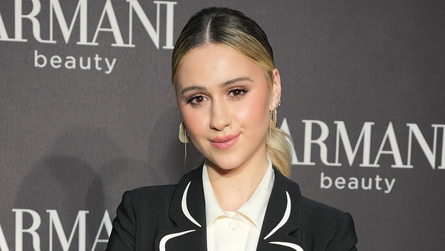 Maria Bakalova attends Armani Beauty Celebrates Tessa Thompson.