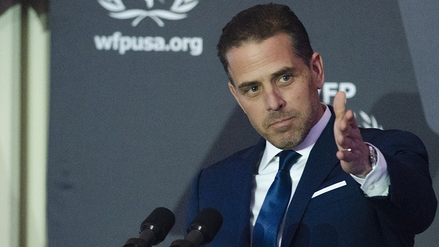 Hunter Biden speaks during World Food Program event in 2016