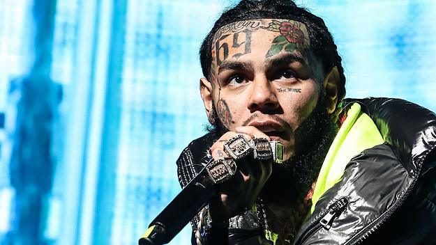 6ix9ine performs in December 2021