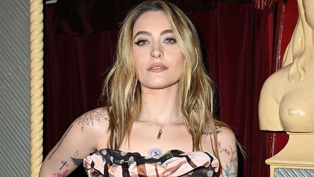 Paris Jackson attends the Vivienne Westwood Womenswear Fall/Winter 2022/2023 show