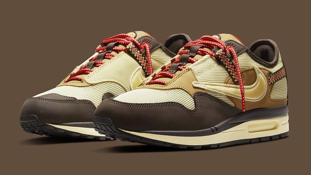 Travis Scott x Nike Air Max 1 'Baroque Brown' DO9392 200 Pair