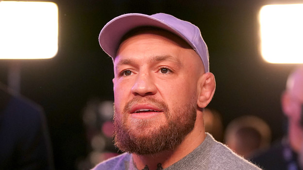 Conor McGregor ringside at 3Arena in Dublin