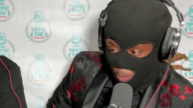Manager 100KTrack is pictured in an interview