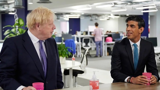 Boris Johnson, Rishi Sunak (Getty)