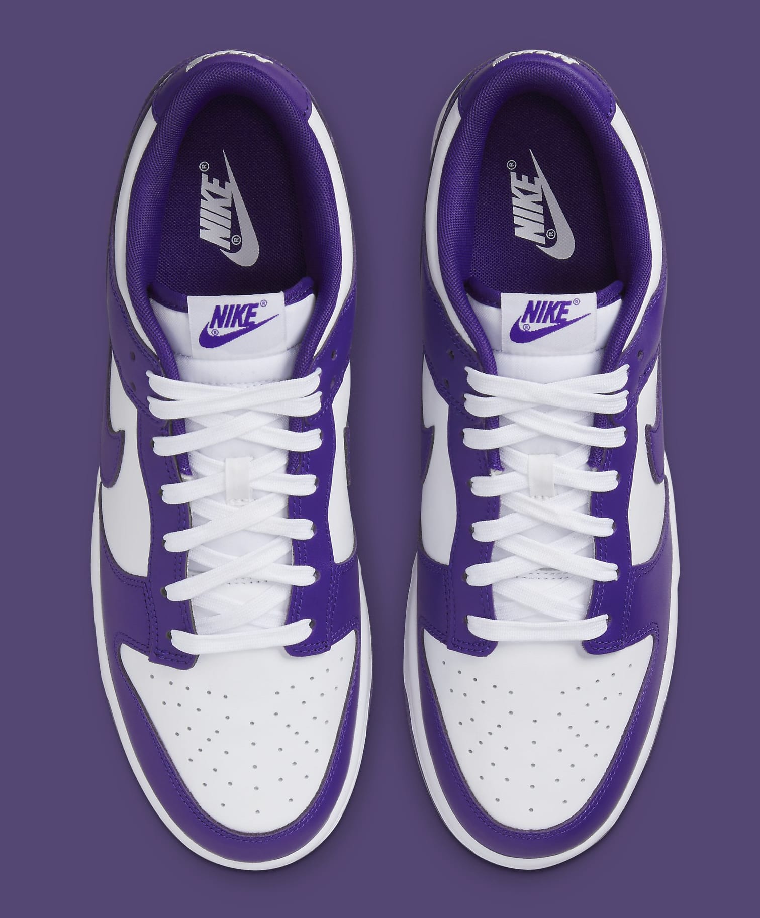 Championship Court Purple' Nike Dunk Lows Get an Officia
