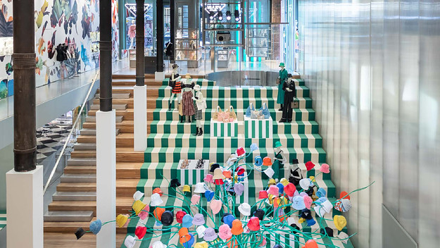 Prada Tropico installation in NYC