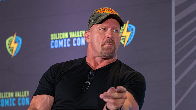 Actor and WWE personality "Stone Cold" Steve Austin