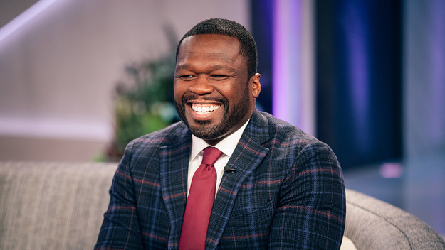 50 Cent appears on Kelly Clarkson show