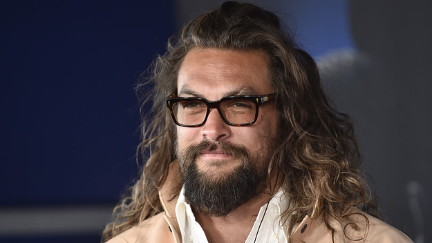 Jason Momoa attends the premiere of 'Ambulance'