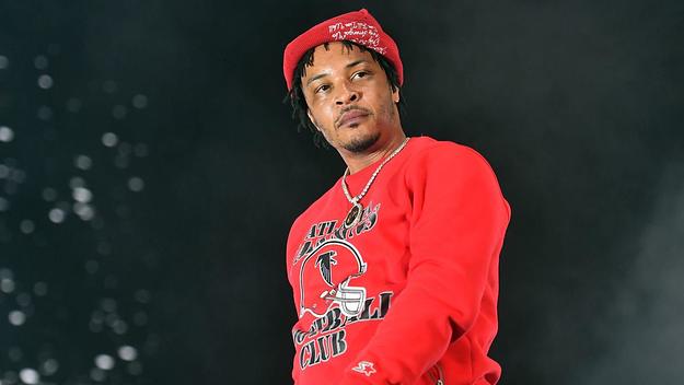 T.I. performs in Atlanta in April 2022