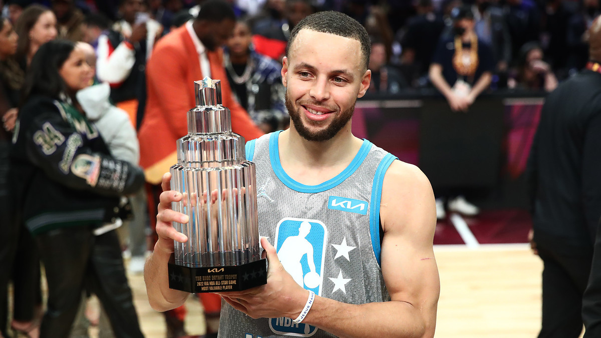 Stephen Curry NBA All Star Game 2022 MVP