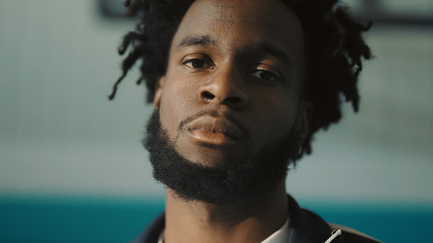 A close-up shot of Ottawa rapper Lindasson