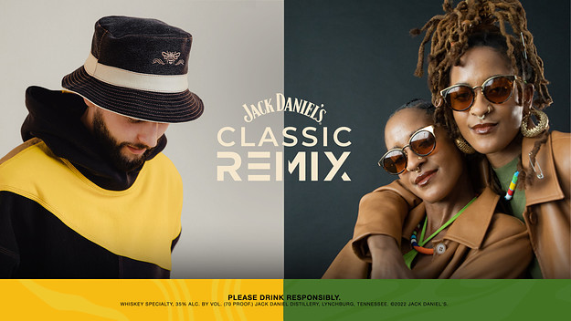 Jack Daniel's Classic Remix Header Coco and Breezy and Justin Mensinger