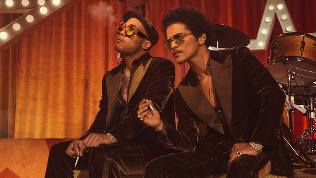 Silk Sonic covers Con Funk Shun's 1982 classic "Love Train"