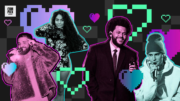 Drake, The Weeknd, Jessie Reyez, and Justin Bieber