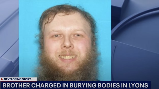 Man charged with burying his mother and sister in backyard.