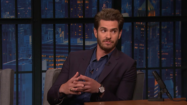 Andrew Garfield on 'Late Night with Seth Meyers'