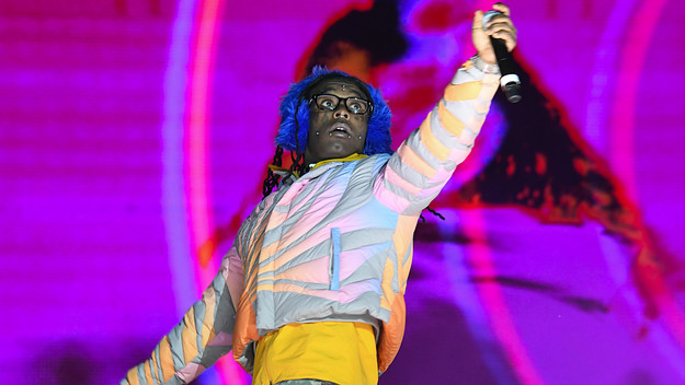 Lil Uzi Vert performs at 2021 Rolling Loud