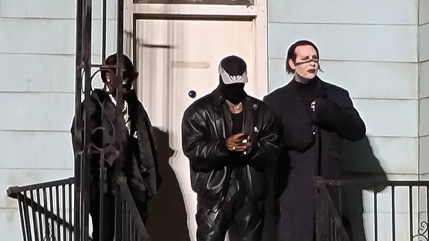 mailryn manson working on donda 2