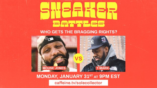 Sole Collector Sneaker Battles T-Mark vs Mouse Jones