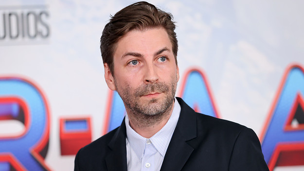 Jon Watts photographed at 'Spider-Man: No Way Home' premiere.