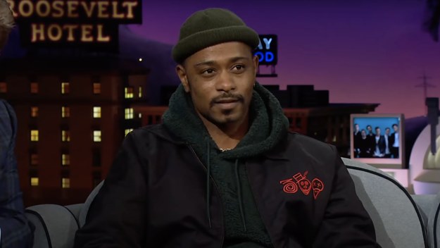 Screenshot of Lakeith Stanfield with James Corden