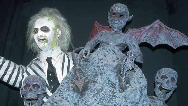 Wax museum based on the film 'Beetlejuice.'