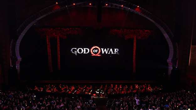 God of War as presented at Sony PlayStation's 2016 E3 press conference.