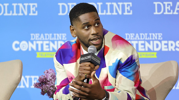 Quincy Isaiah photographed at HBO Max event