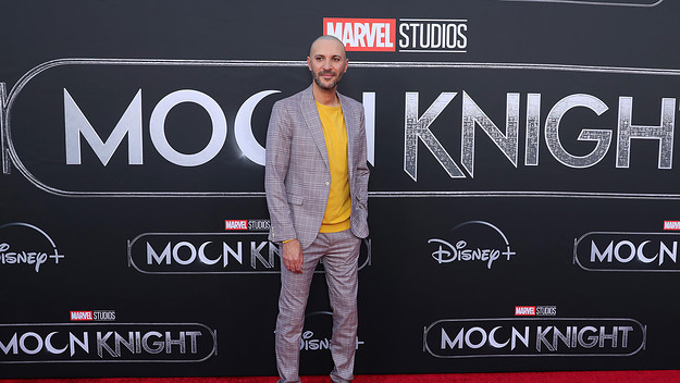 'Moon Knight' director Mohamed Diab at the premiere for the Disney+ series