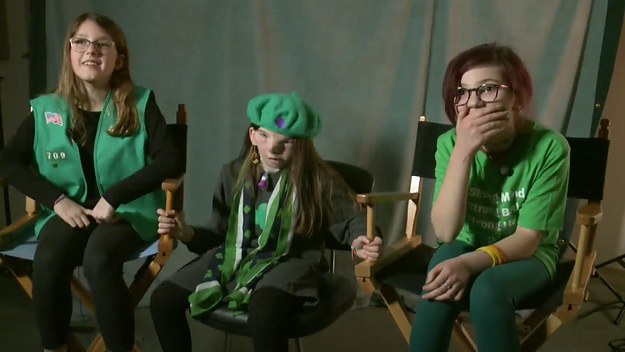 Interview with Girl Scouts who were robbed in Iowa.