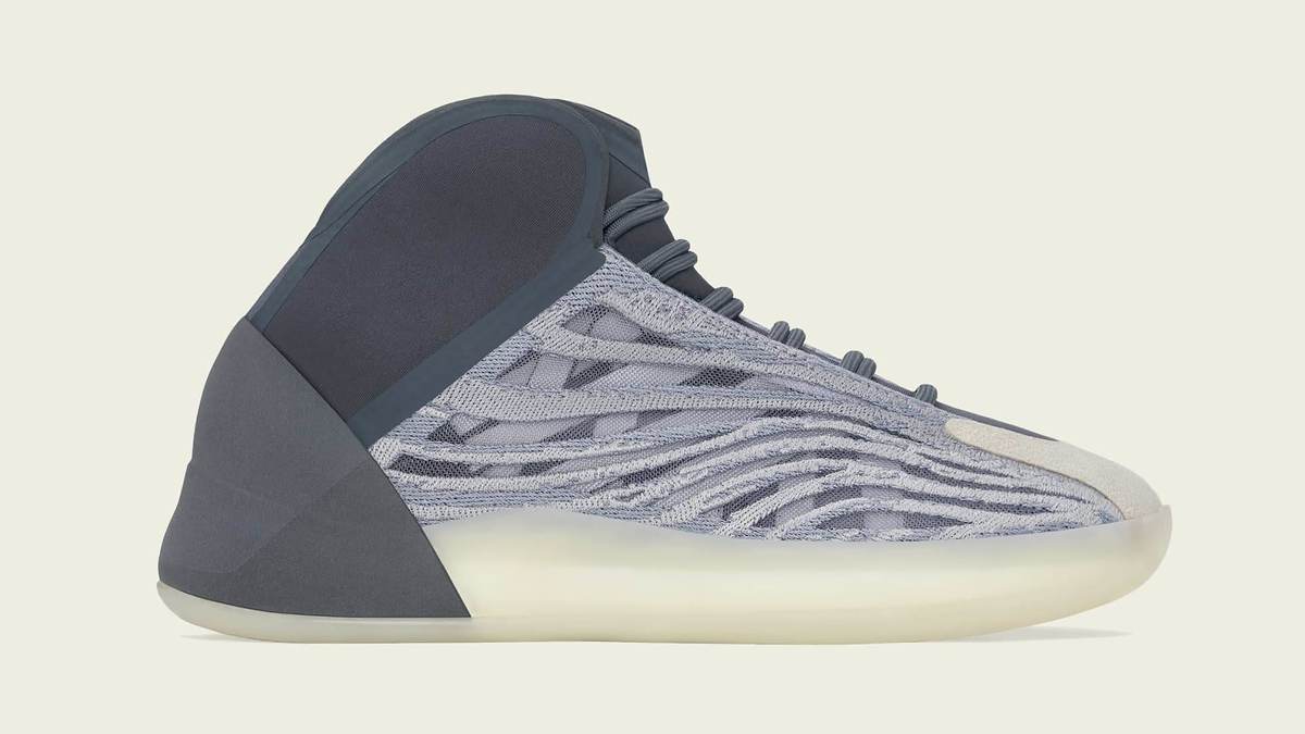 Adidas Yeezy QNTM 'Mono Carbon' GX6594 Lateral