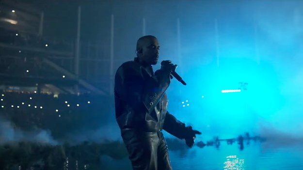 Kanye West during Donda 2 event