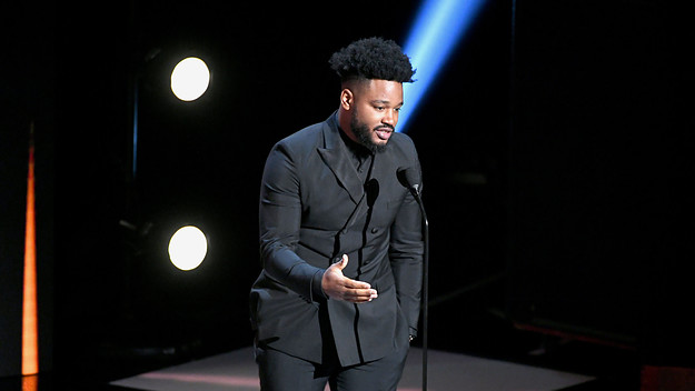 Ryan Coogler speaks onstage at the 50th NAACP Image Awards