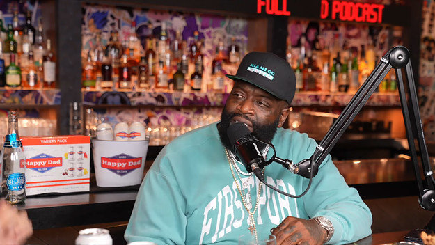 Rick Ross in an appearance on the 'Full Send Podcast'