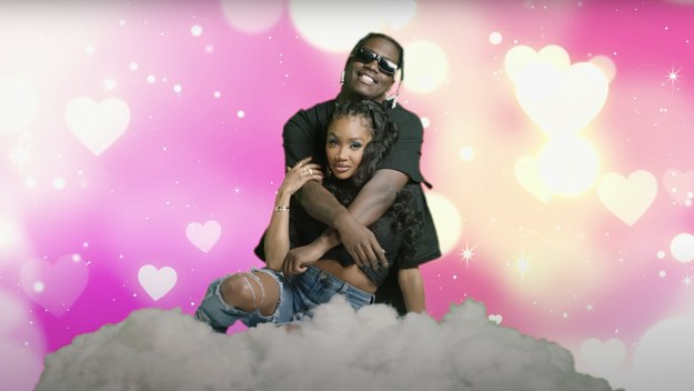 Screenshot from Karlae new video with Lil Yachty