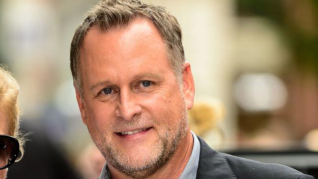 Actor Dave Coulier leaves the "AOL Build" taping at the AOL Studios